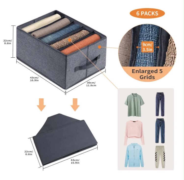 6-Grid washable Clothes